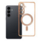 Case for Samsung S26 PLUS Electro Mag Cover compatible with MagSafe gold