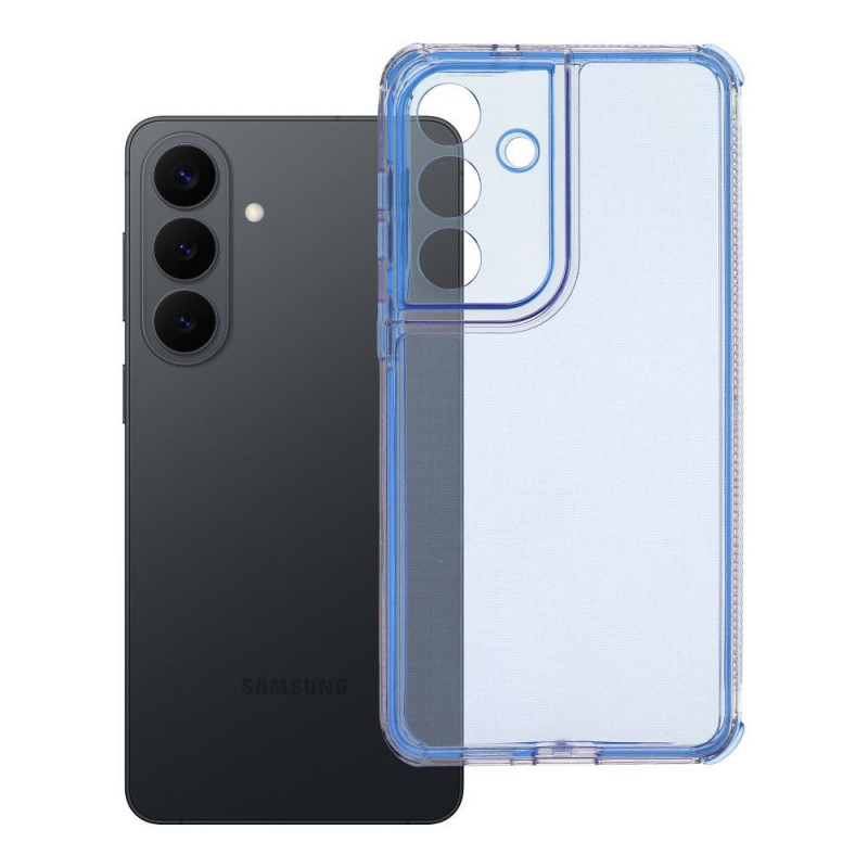 Case for Samsung S26 PLUS Matrix Clear blue