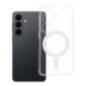 Case for Samsung S26 PLUS Clear Mag Cover (STR / CAMERA PROTECTION) compatible with MagSafe transparent