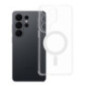 Case for Samsung S26 ULTRA Clear Mag Cover (STR / CAMERA PROTECTION) compatible with MagSafe transparent