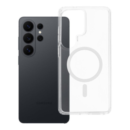 Case for Samsung S26 ULTRA Clear Mag Cover Elite (STR / NON-YELLOWING) compatible with MagSafe transparent