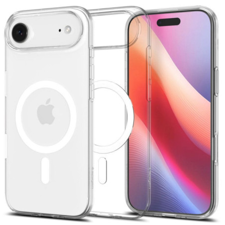 SPIGEN CASE LIQUID CRYSTAL MAG MAGSAFE IPHONE 17 AIR CLEAR/WHITE