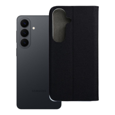 SENSITIVE Book case for SAMSUNG S26 black
