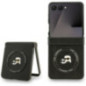 KARL LAGERFELD case for SAMSUNG Z Flip7 compatible with MagSafe KLHMZF7PSMLRKCK (PU K&C PINS) black