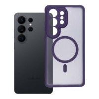 Case for Samsung S26 ULTRA Full Matte Mag Cover compatible with MagSafe purple