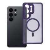 Case for Samsung S26 ULTRA Full Matte Mag Cover compatible with MagSafe purple