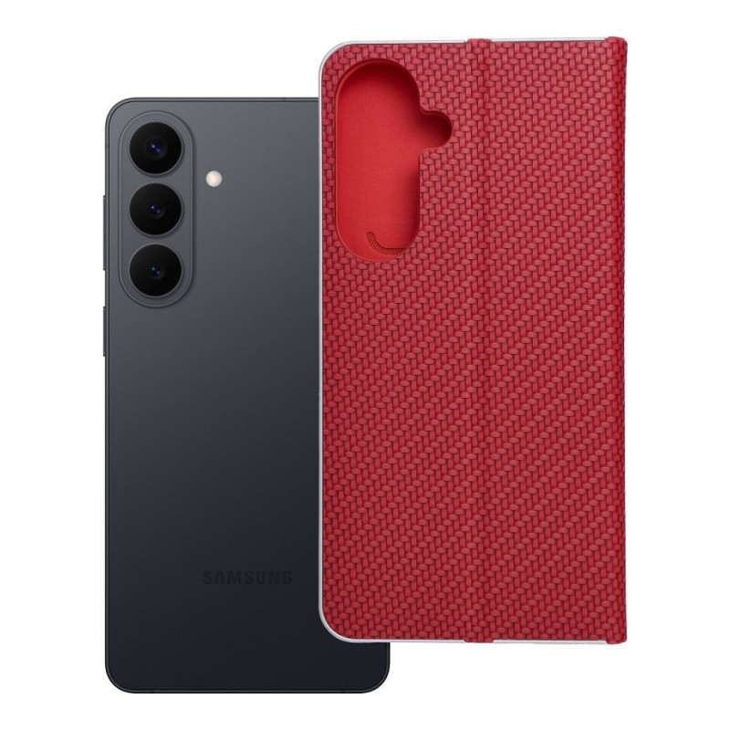 LUNA Book Carbon for SAMSUNG S26 Plus red