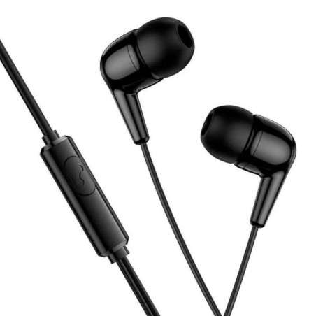 Wire earphones USB C Hoco M97 black
