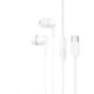 Wire earphones USB C Hoco M97 white