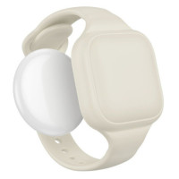 Locator compatible with Apple Find My Hoco E91E bracelet type gray