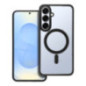 Case for Samsung S25 PLUS Color Edge Mag Cover compatible with MagSafe black