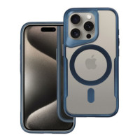Case for do iPhone 15 PRO MAX Ergofit Newzone compatible with MagSafe blue