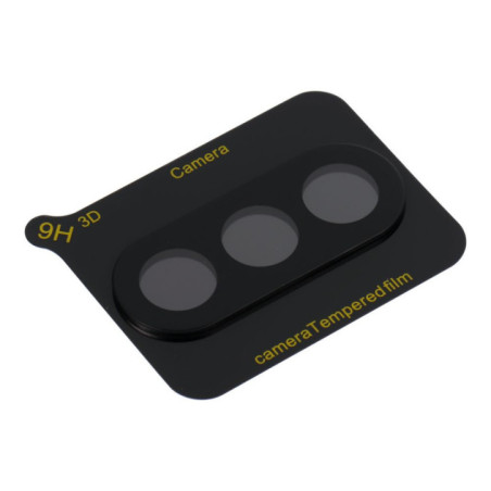 5D Full Glue Camera Tempered Glass - for Samsung Galaxy A37 Black