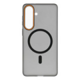 Case for Samsung S26 PLUS Go Orange compatible with MagSafe black