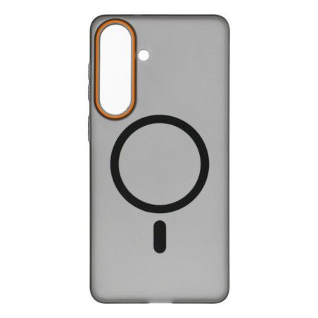 Case for Samsung S26 PLUS Go Orange compatible with MagSafe black