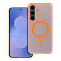 Case for Samsung A17 Go Orange compatible with MagSafe orange