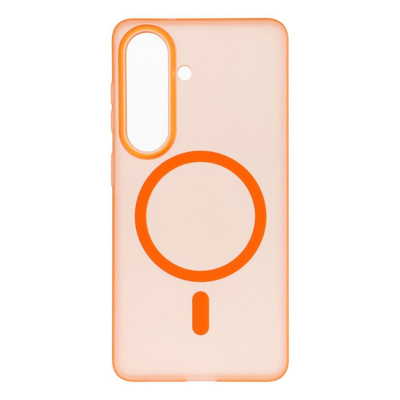 Case for Samsung S26 Go Orange compatible with MagSafe orange