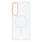 Case for Samsung S26 PLUS Go Orange compatible with MagSafe transparent