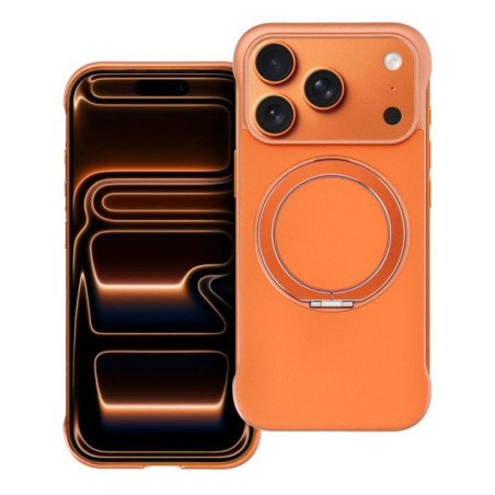 Case for iPhone 17 Edge Free compatible with MagSafe orange
