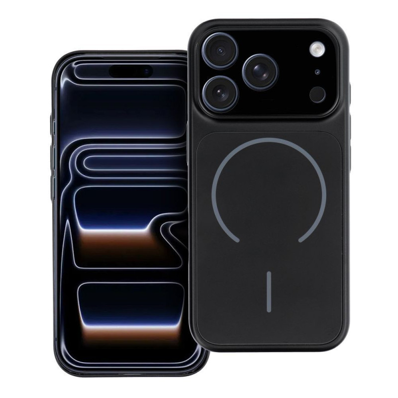 Case for iPhone 17 PRO Make 17 compatible with MagSafe black