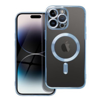 Case for Samsung A57 Electro Mag Cover compatible with MagSafe blue