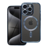 Case for Samsung A57 Electro Mag Cover compatible with MagSafe titanium blue