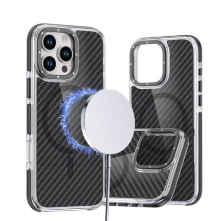 Case for Samsung A37 5G Fiber compatible with MagSafe black