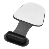 Lightning Charging Socket Cap with Holder black