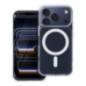 Case for iPhone 15 PRO MAX Clear Fusion Mag Cover compatible with MagSafe navy blue
