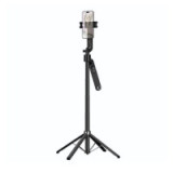 Selfie stick Hoco tripod with remote control 360 degree with auto face tracking K32 black