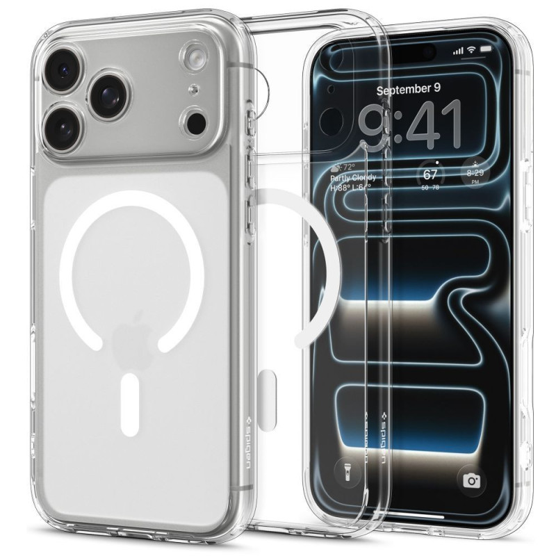 SPIGEN CASE ULTRA HYBRID MAG MAGSAFE IPHONE 17 PRO FROST WHITE