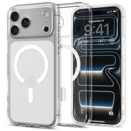 SPIGEN CASE ULTRA HYBRID MAG MAGSAFE IPHONE 17 PRO FROST WHITE
