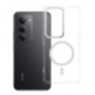 Case for Xiaomi Redmi 15 Frame Clear Hybrid Mag Cover compatible with MagSafe transparent