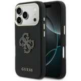 GUESS case for IPHONE 17 Pro GUHCP17L5PS4RGGK (PU FW Resin Logo) black