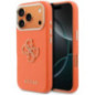 GUESS case for IPHONE 17 Pro Max GUHCP17X5PS4RGGO (PU FW Resin Logo) orange