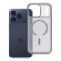 Case for iPhone 17 PRO MAX Flexline Mag Cover compatible with MagSafe gray