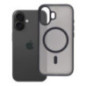 Case for iPhone 16 Flexline Mag Cover compatible with MagSafe black