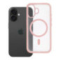 Case for iPhone 16 Flexline Mag Cover compatible with MagSafe pink Case for iPhone 16 Flexline Mag Cover compatible with MagSafe pink