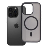 Case for iPhone 16 PRO Flexline Mag Cover compatible with MagSafe black
