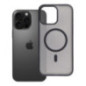 Case for iPhone 16 PRO MAX Flexline Mag Cover compatible with MagSafe black
