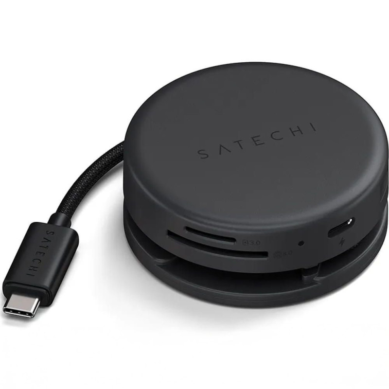 Adapter HUB 7in1 USB C Satechi Multiport ST-POTG7C midnight black Adapter HUB 7in1 USB C Satechi Multiport ST-POTG7C midnight black