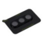 5D Full Glue Camera Tempered Glass - for Samsung Galaxy S26 Plus Black