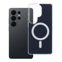 Case for Samsung S26 ULTRA Clear Fusion Mag Cover compatible with MagSafe navy blue