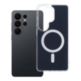 Case for Samsung S26 ULTRA Clear Fusion Mag Cover compatible with MagSafe navy blue