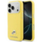KARL LAGERFELD case for IPHONE 17 Pro compatible with MagSafe KLHMP17L6PFKCLY (PU FW W/ K&C Head Pin) yellow