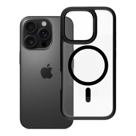 ROAR case MAG BUMPER compatible with MagSafe for IPHONE 16 Pro black