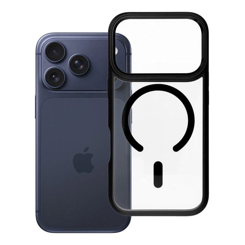 ROAR case MAG BUMPER compatible with MagSafe for IPHONE 17 Pro black
