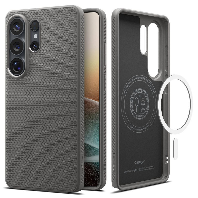 SPIGEN case LIQUID AIR MAG compatible with MagSafe for SAMSUNG S26 Ultra marble grey SPIGEN case LIQUID AIR MAG compatible with MagSafe for SAMSUNG S26 Ultra marble grey