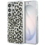 GUESS case for SAMSUNG S26 Ultra GUHMS26LHLEGTGLK (Magnetic IML Leopard Print Triangle) black