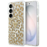 GUESS case for SAMSUNG S26 GUHMS26SHLEGTGLW (Magnetic IML Leopard Print Triangle) brown